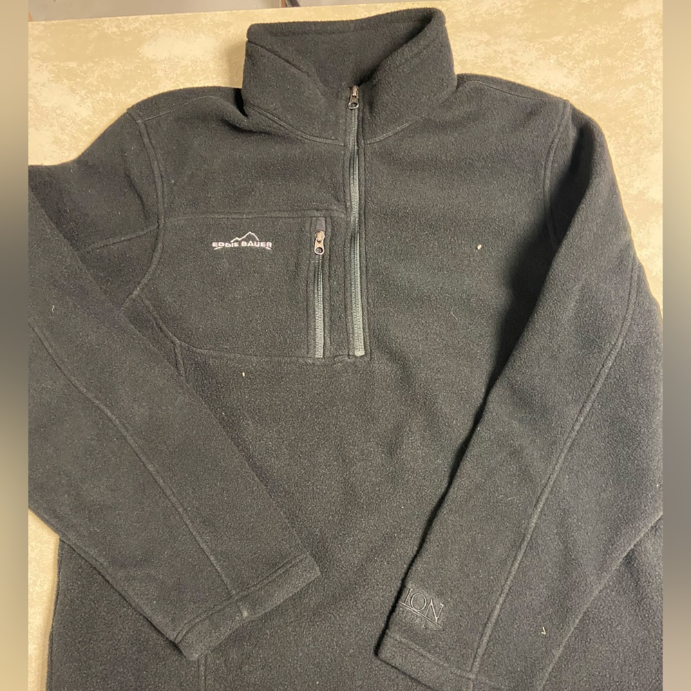Eddie Bauer Black Fleece Pullover